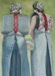 Z.T. 170 x 125 cm , mixed media / doek , 2009